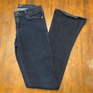 7 for all mankind “kaylie” flare jeans - size 25